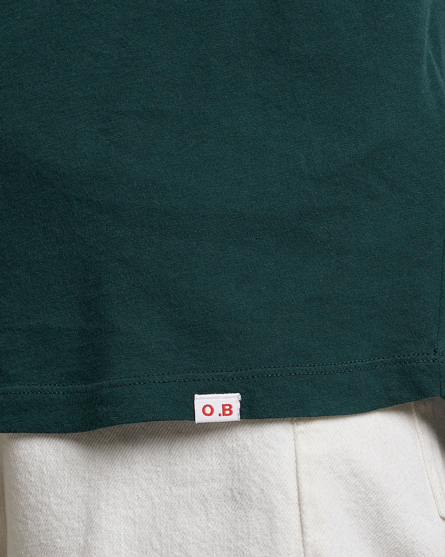 Mies | T-paidat | Orlebar Brown | OB Cotton T-Shirt Dark Sherwood