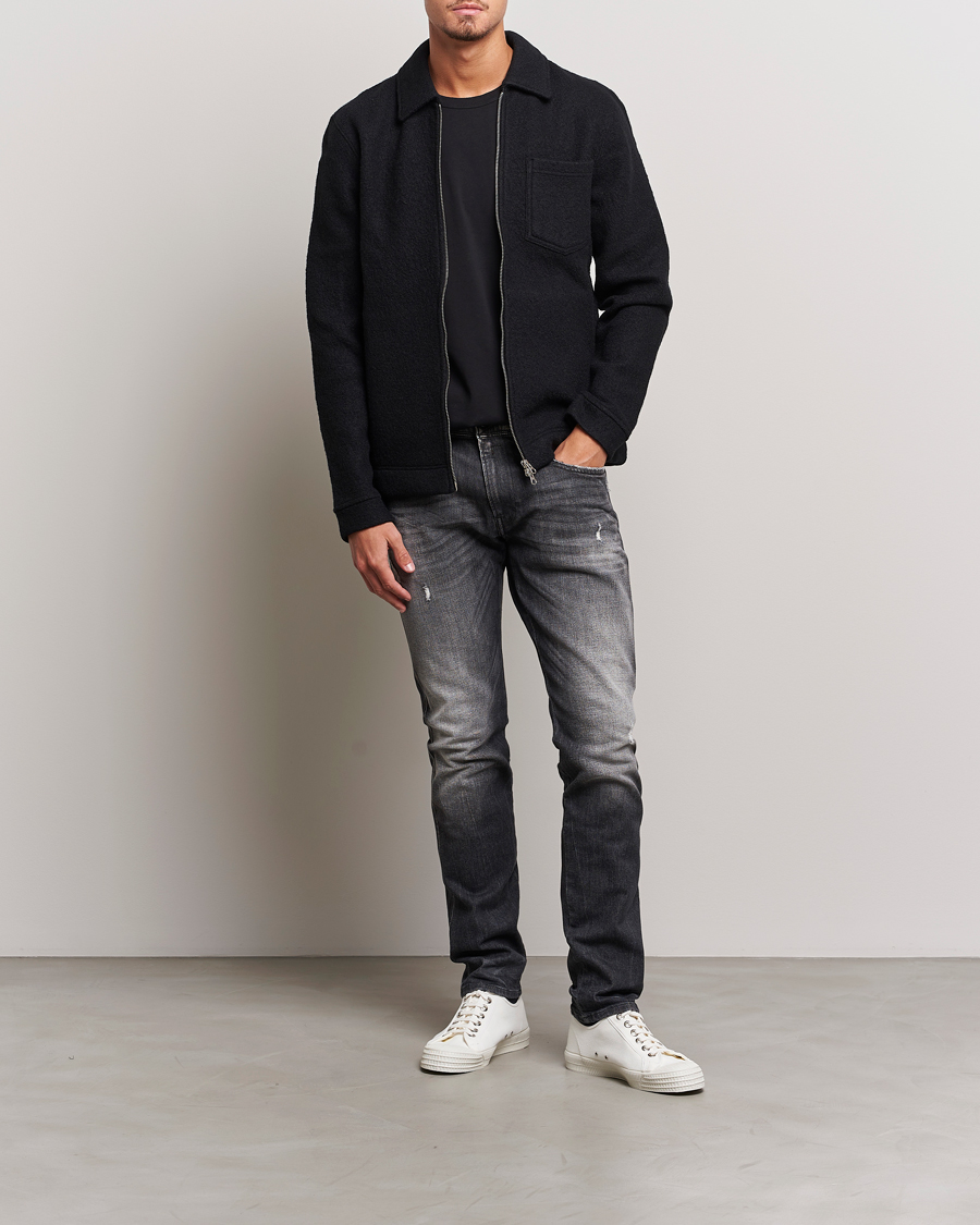 Mies | Farkut | Replay | Anbass 5 Years Wash Jeans Grey Black