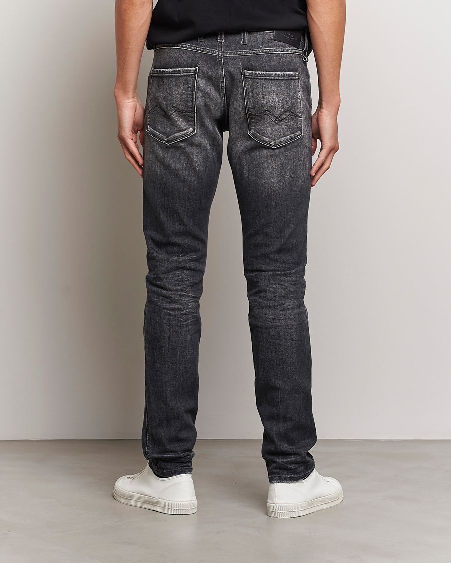 Mies | Farkut | Replay | Anbass 5 Years Wash Jeans Grey Black