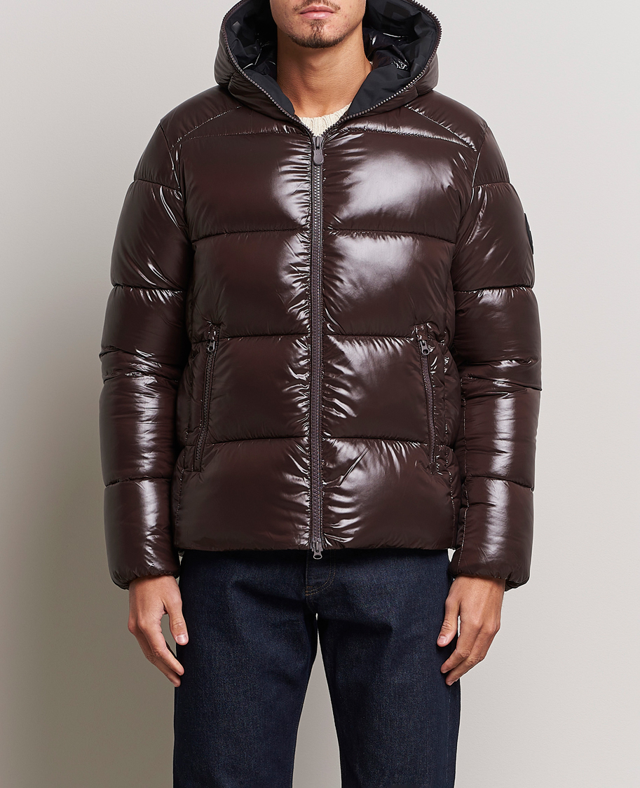Mies | Save The Duck | Save The Duck | Edgard Padded Puffer Brown Black