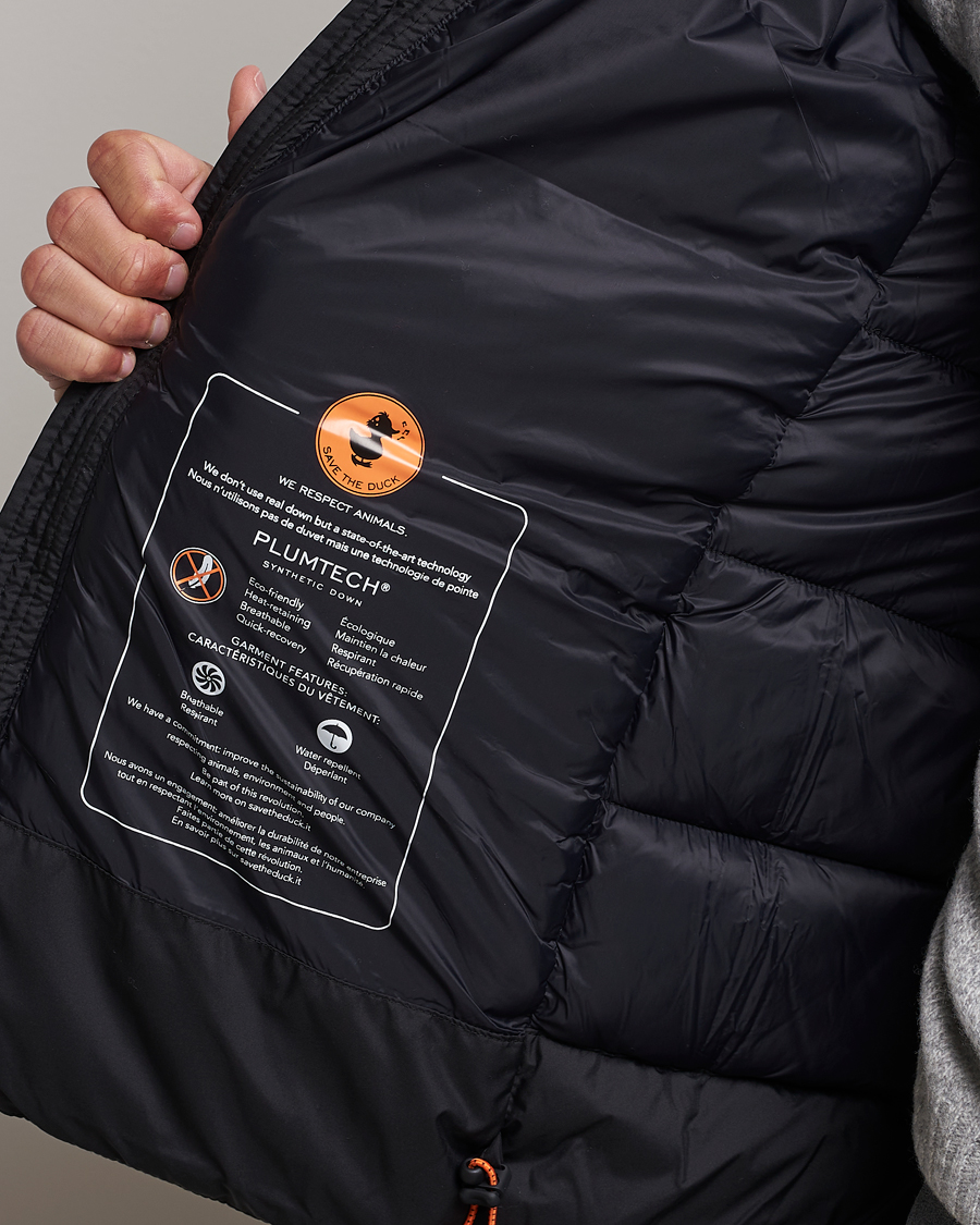 Mies | Takit | Save The Duck | Boris Matt Lightweight Jacket Black