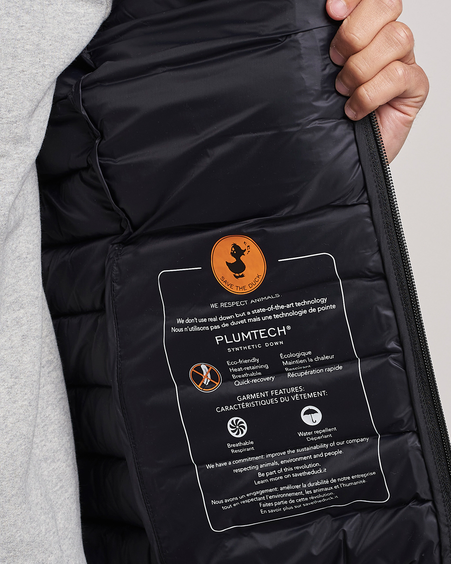 Mies | Takit | Save The Duck | Rhus Matt Lightweight Vest Black