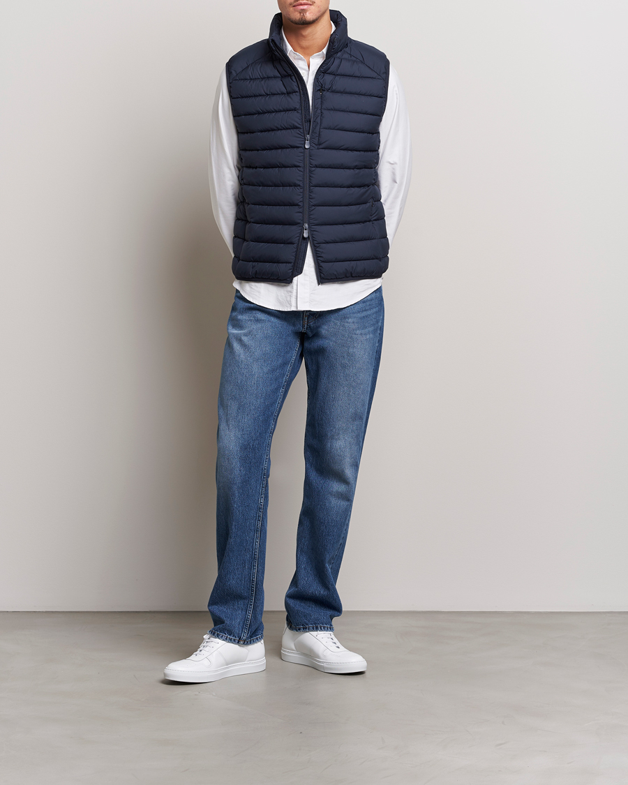 Mies | Takit | Save The Duck | Rhus Matt Lightweight Vest Blue Black