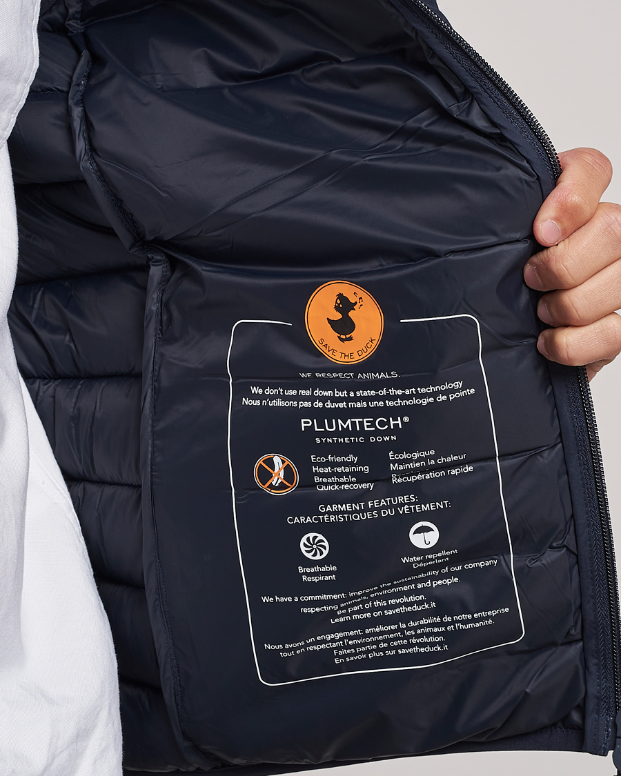 Mies | Takit | Save The Duck | Rhus Matt Lightweight Vest Blue Black