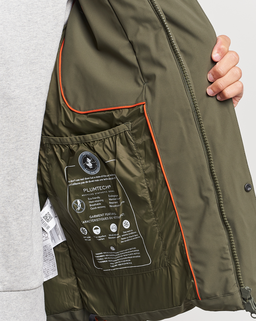 Mies | Takit | Save The Duck | Alter Short Arctic Parka Laurel Green