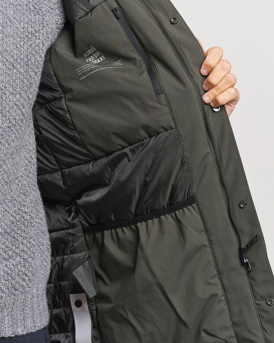 Mies | Takit | Scandinavian Edition | Loft Waterproof Padded Coat Dark Olive