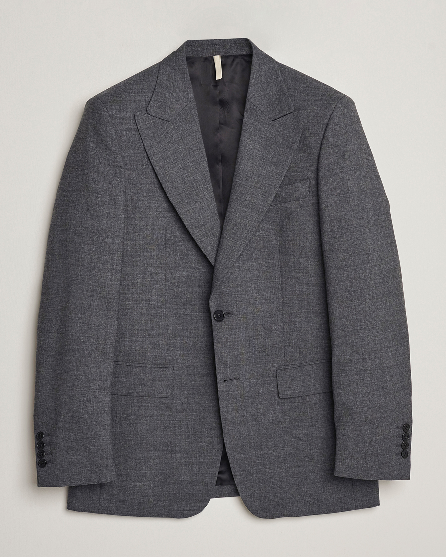 Mies |  | Sunflower | Single Breasted Wool Blazer Antracite