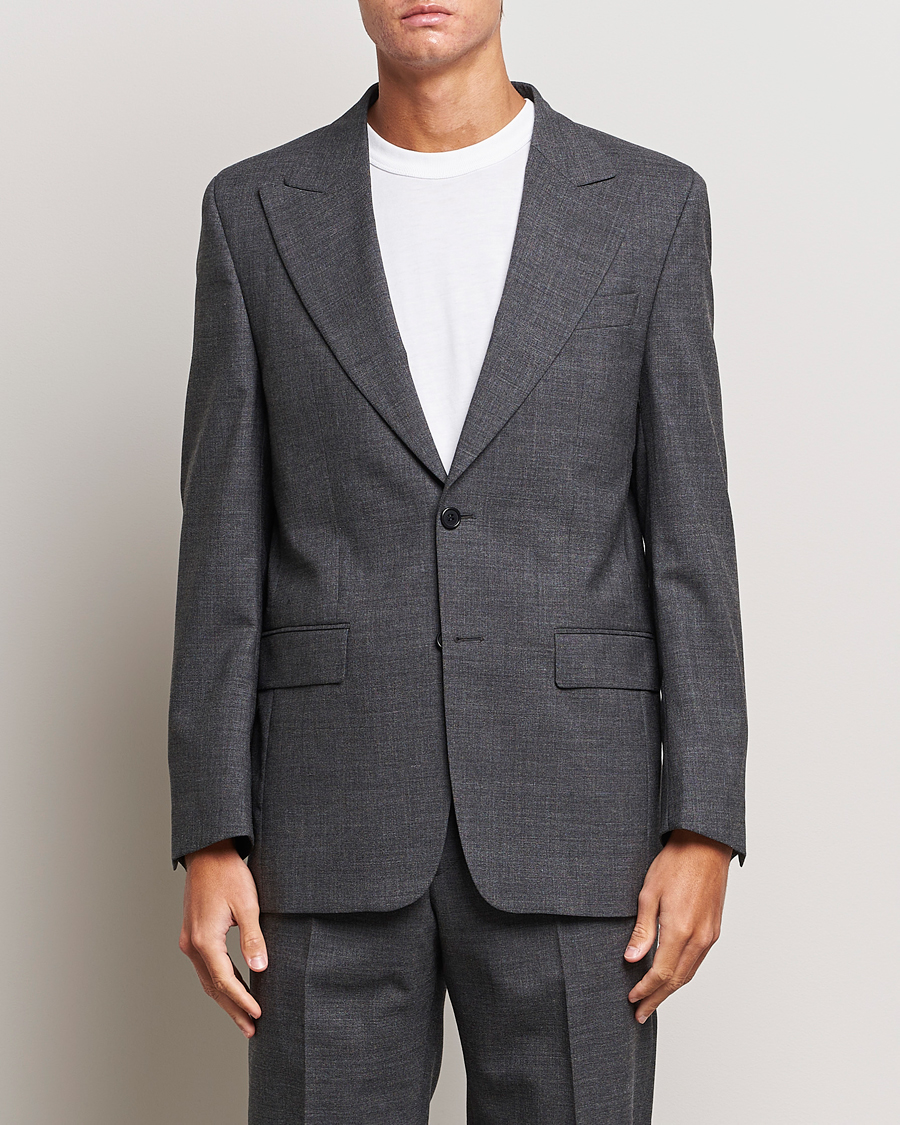 Mies |  | Sunflower | Single Breasted Wool Blazer Antracite