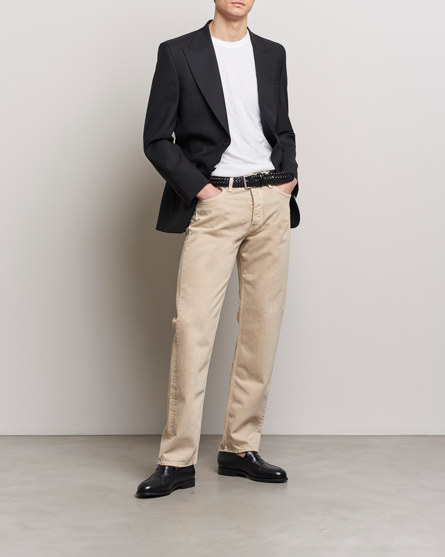 Mies | Pikkutakit | Sunflower | Single Breasted Wool Blazer Black