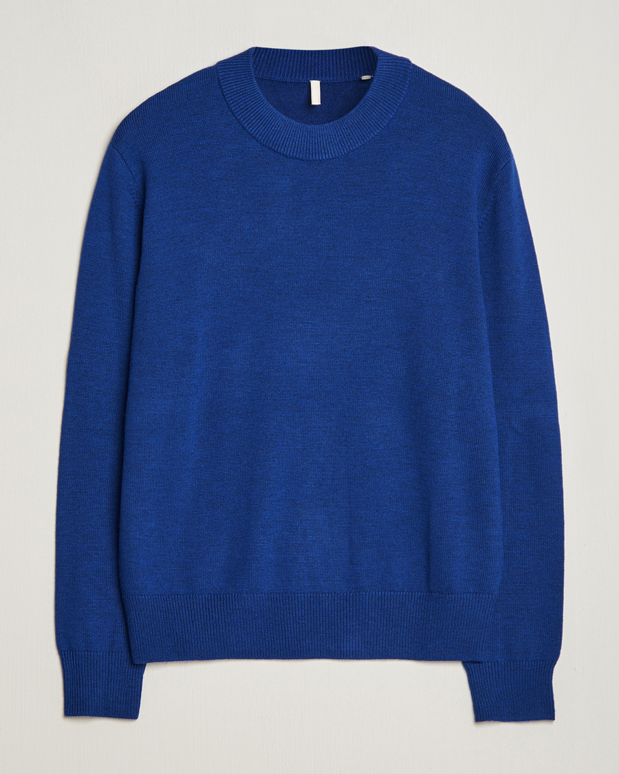 Mies |  | Sunflower | Moon Merino Sweater Blue