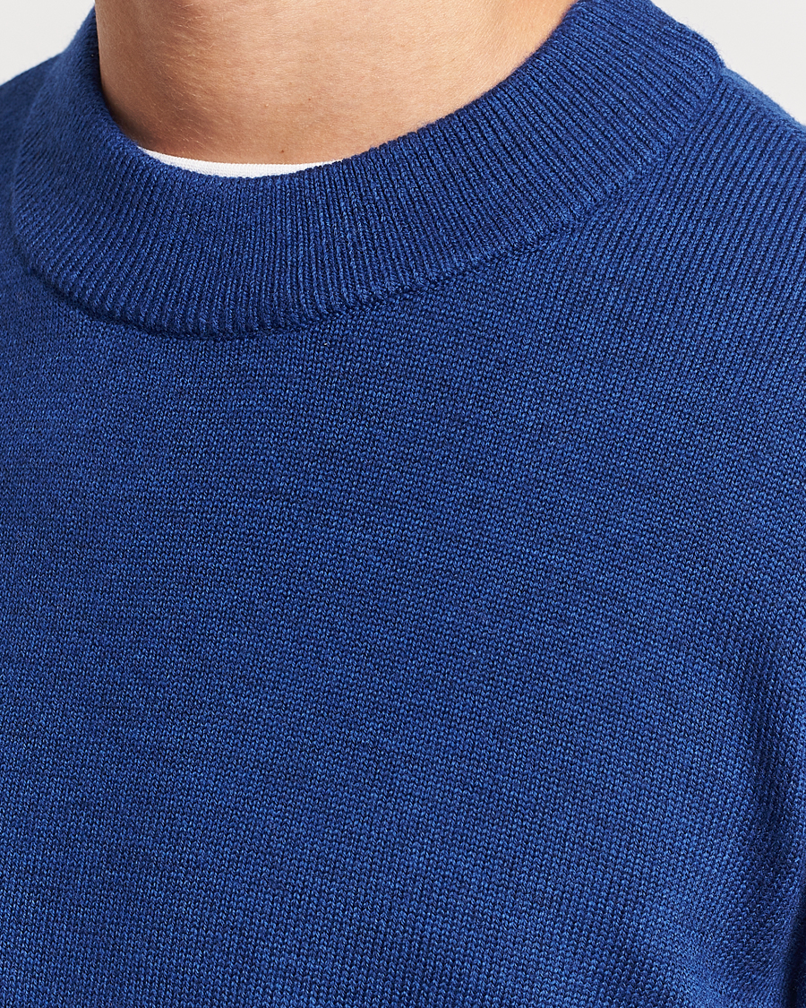 Mies | Puserot | Sunflower | Moon Merino Sweater Blue