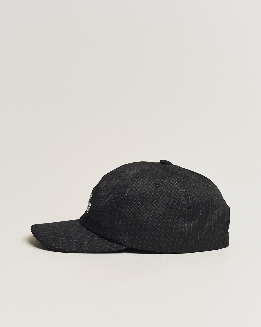 Mies | Sunflower Pinstripe Dad Cap Black | Sunflower | Pinstripe Dad Cap Black