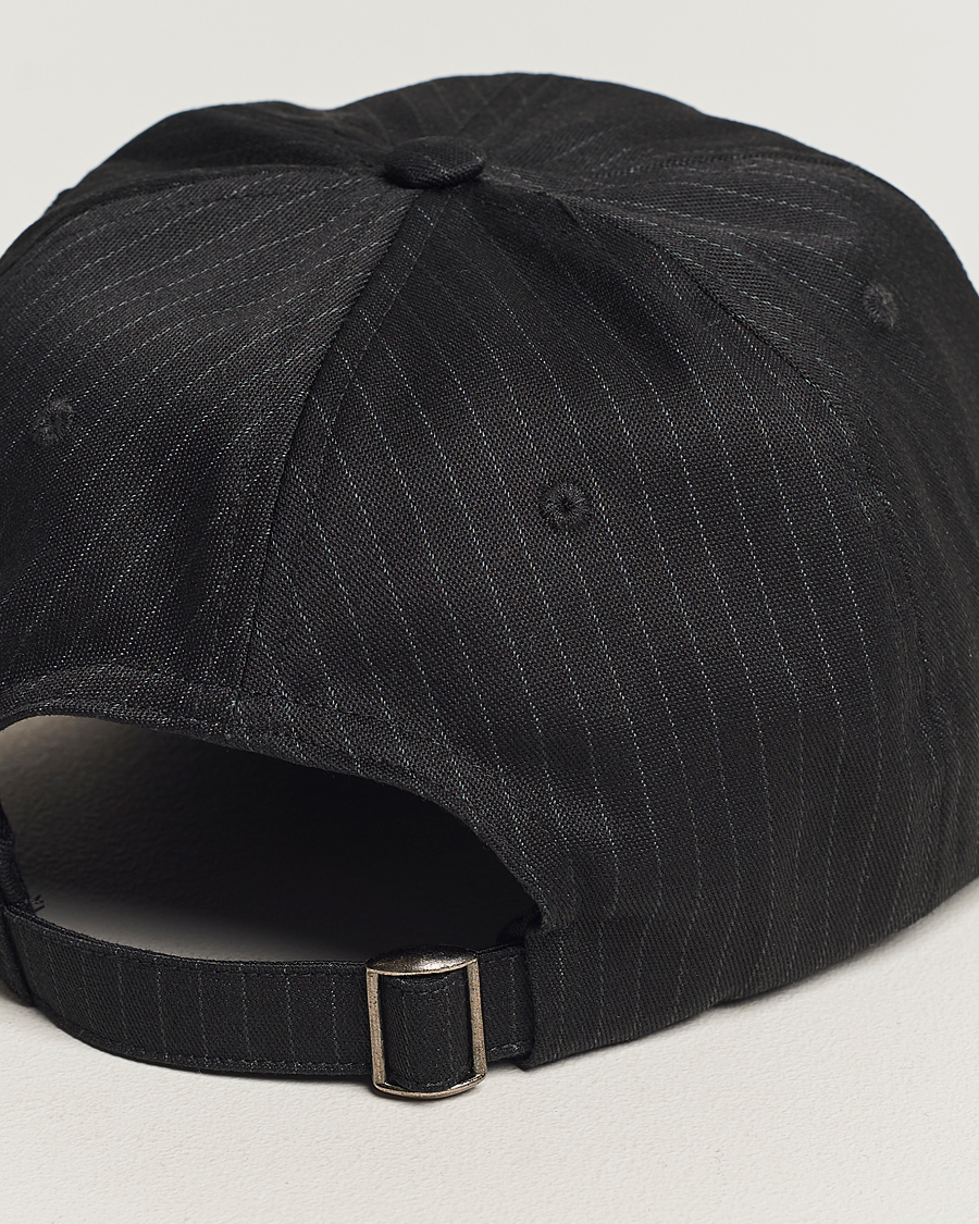 Mies | Sunflower Pinstripe Dad Cap Black | Sunflower | Pinstripe Dad Cap Black