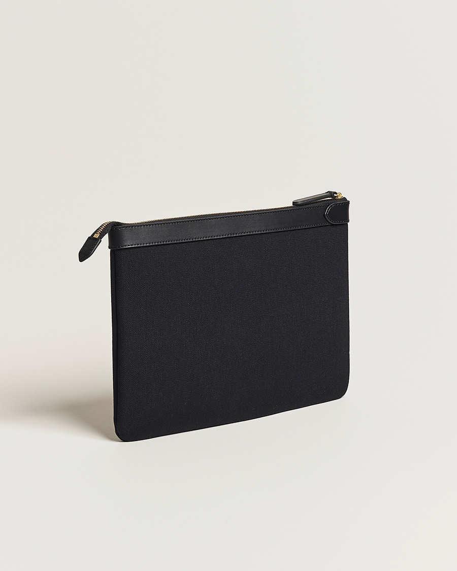 Mies | Mismo M/S Nylon Pouch Large Coal/Black | Mismo | M/S Nylon Pouch Large Coal/Black