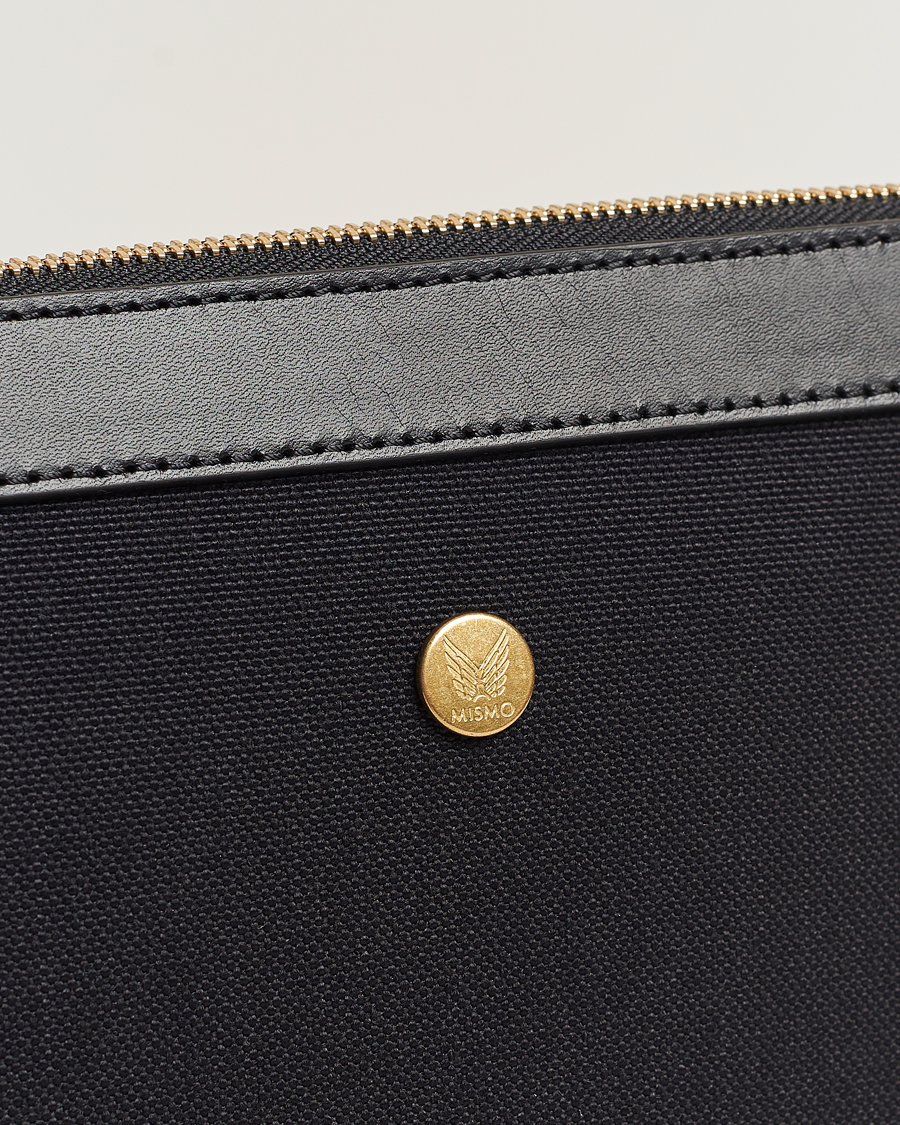 Mies | Mismo M/S Nylon Pouch Large Coal/Black | Mismo | M/S Nylon Pouch Large Coal/Black