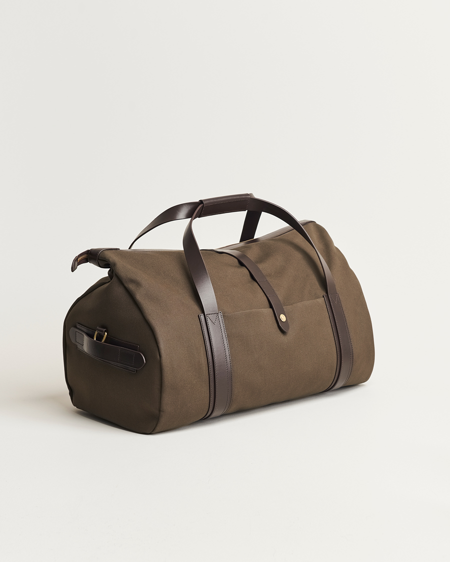 Mies | Laukut | Mismo | M/S Explorer Weekendbag Army/Dark Brown