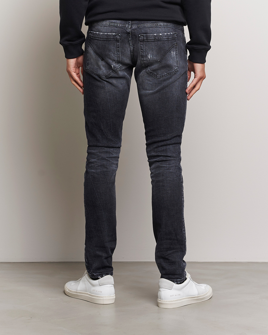 Mies | Farkut | Dondup | George Destroyed Jeans Vintage Black