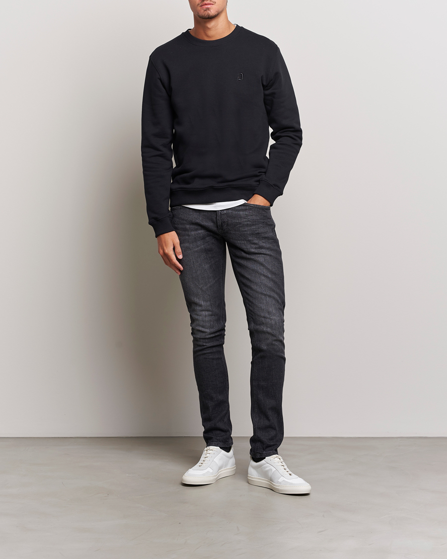 Mies | Farkut | Dondup | George Destroyed Jeans Vintage Black