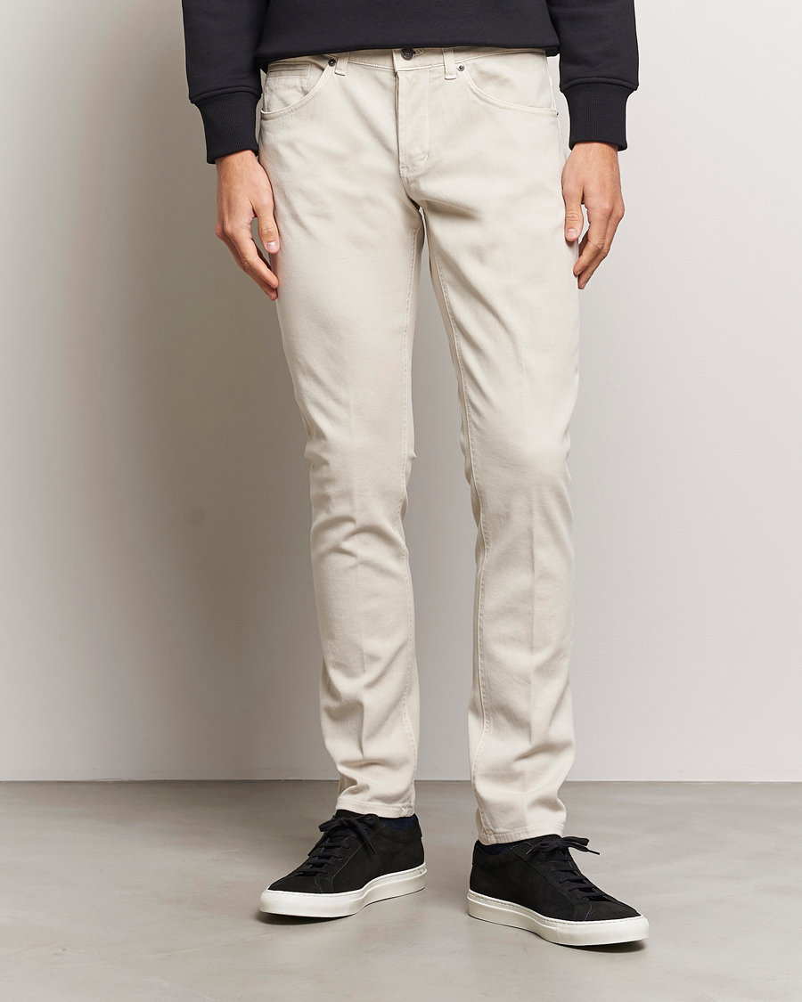 Mies | Slim fit | Dondup | George 5-Pocket Jeans Light Sand