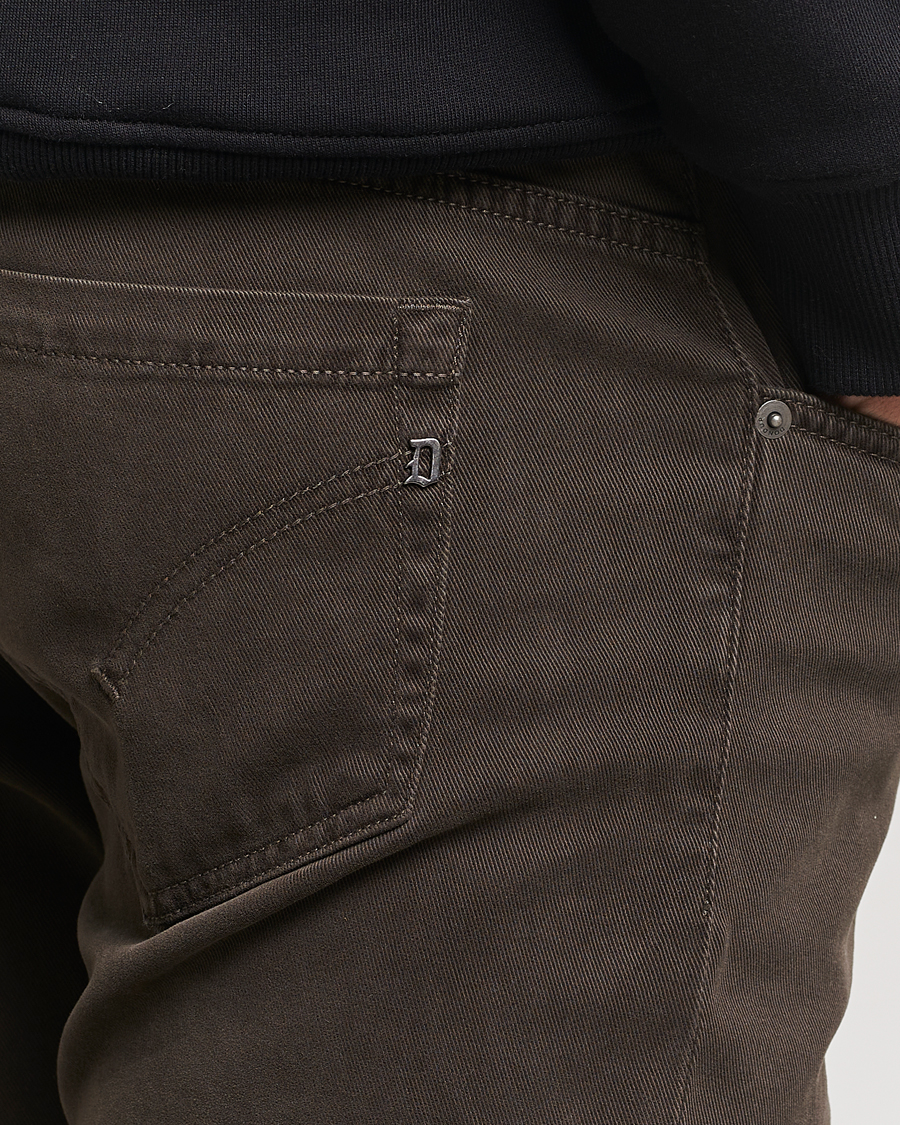 Mies | Farkut | Dondup | George 5-Pocket Jeans Brown