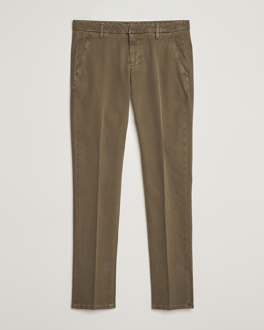 Mies | Housut | Dondup | Gaubert Chinos Olive Green
