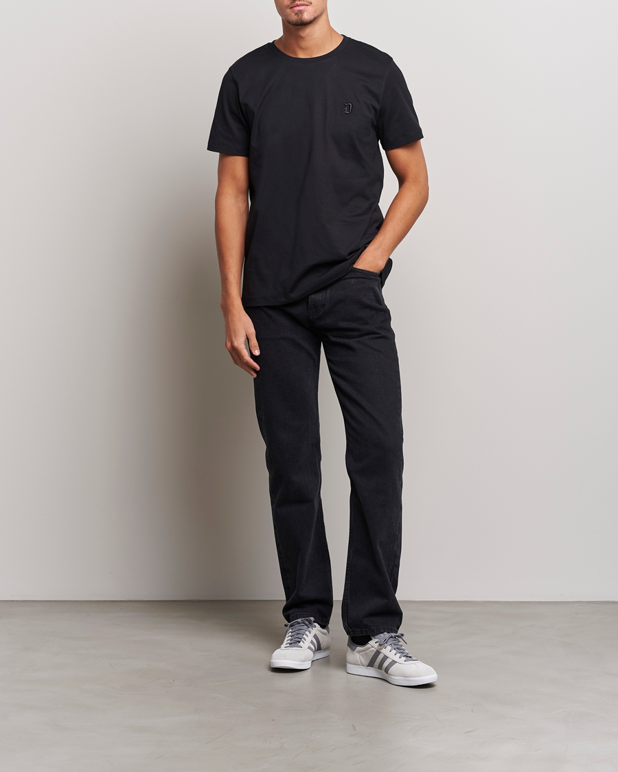 Mies | T-paidat | Dondup | Logo Crew Neck T-Shirt Black