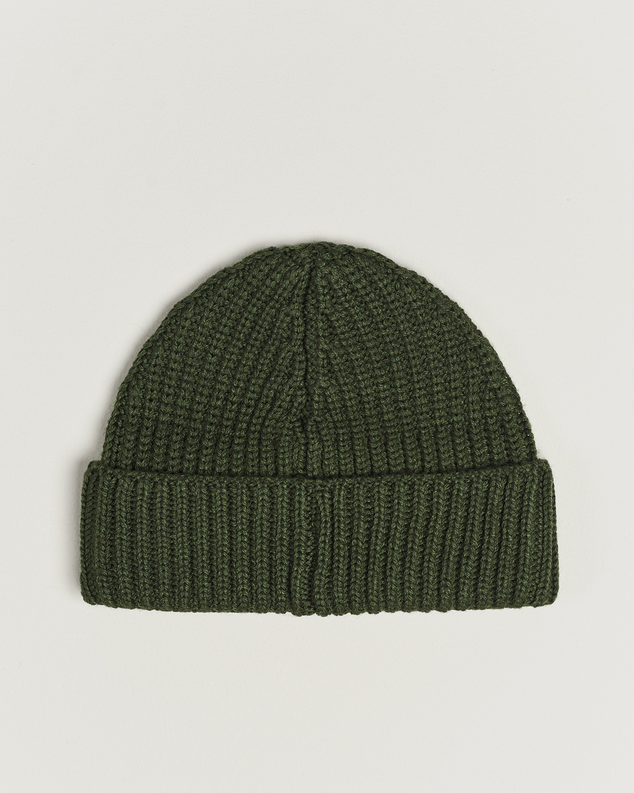 Mies | Dondup Ribbed Beanie Olive Green | Dondup | Ribbed Beanie Olive Green
