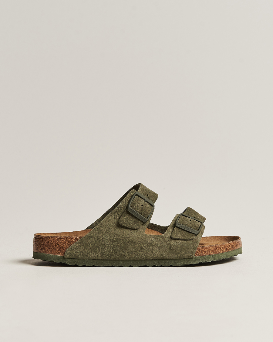 Mies | BIRKENSTOCK Arizona Classic Footbed Thyme Suede | BIRKENSTOCK | Arizona Classic Footbed Thyme Suede