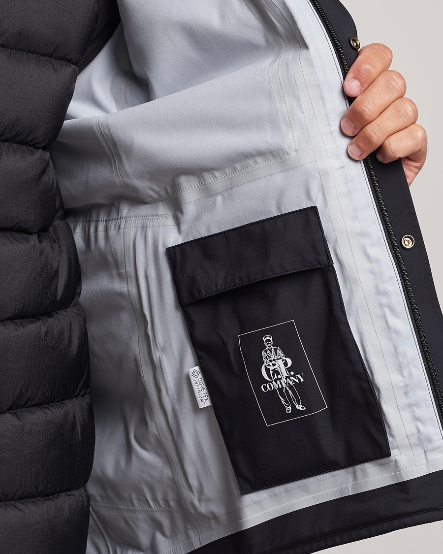 Mies | Takit | C.P. Company | Metropolis Two in One Padded GORE-TEX Jacket Black