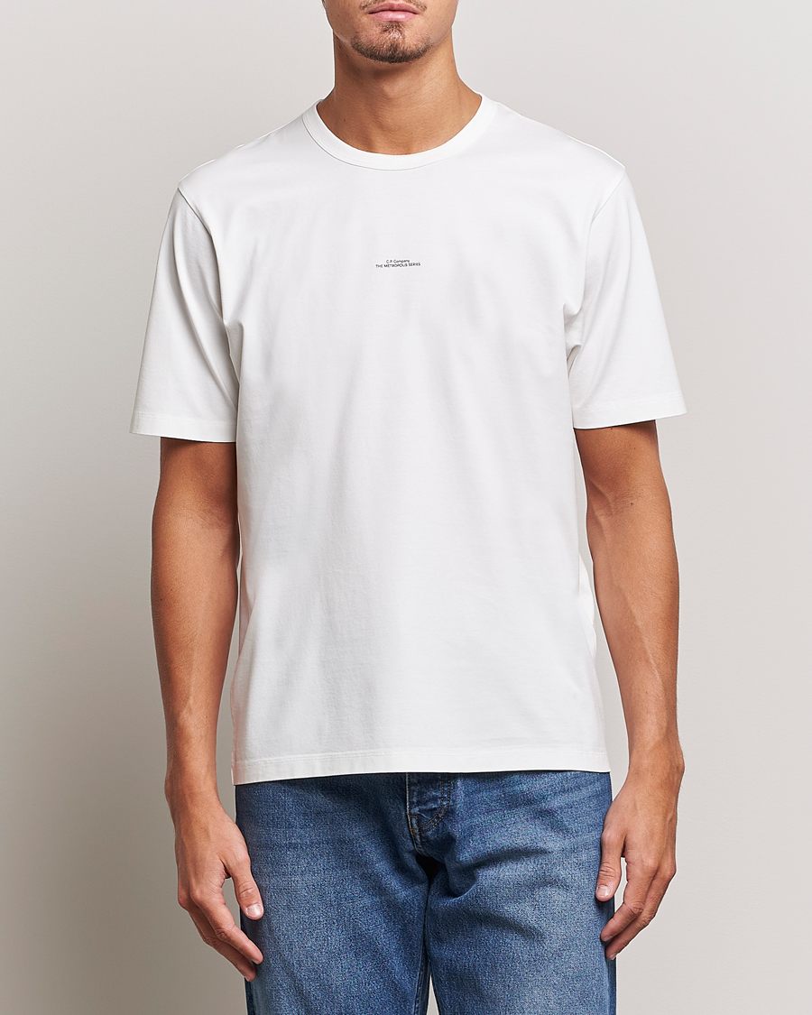 Mies |  | C.P. Company | Metropolis Mercerized Jersey T-Shirts White