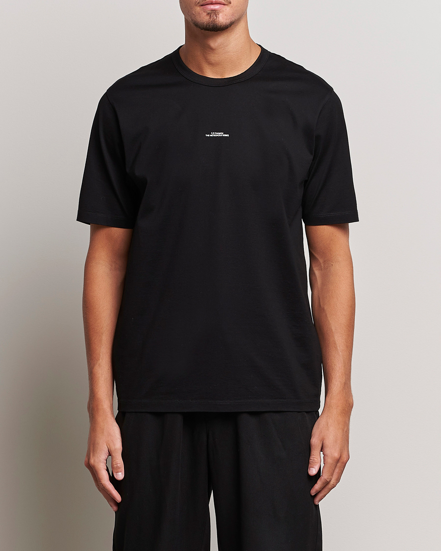 Mies |  | C.P. Company | Metropolis Mercerized Jersey T-Shirts Black
