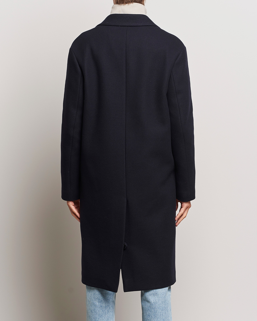 Mies | Takit | Filippa K | London Wool Coat Navy