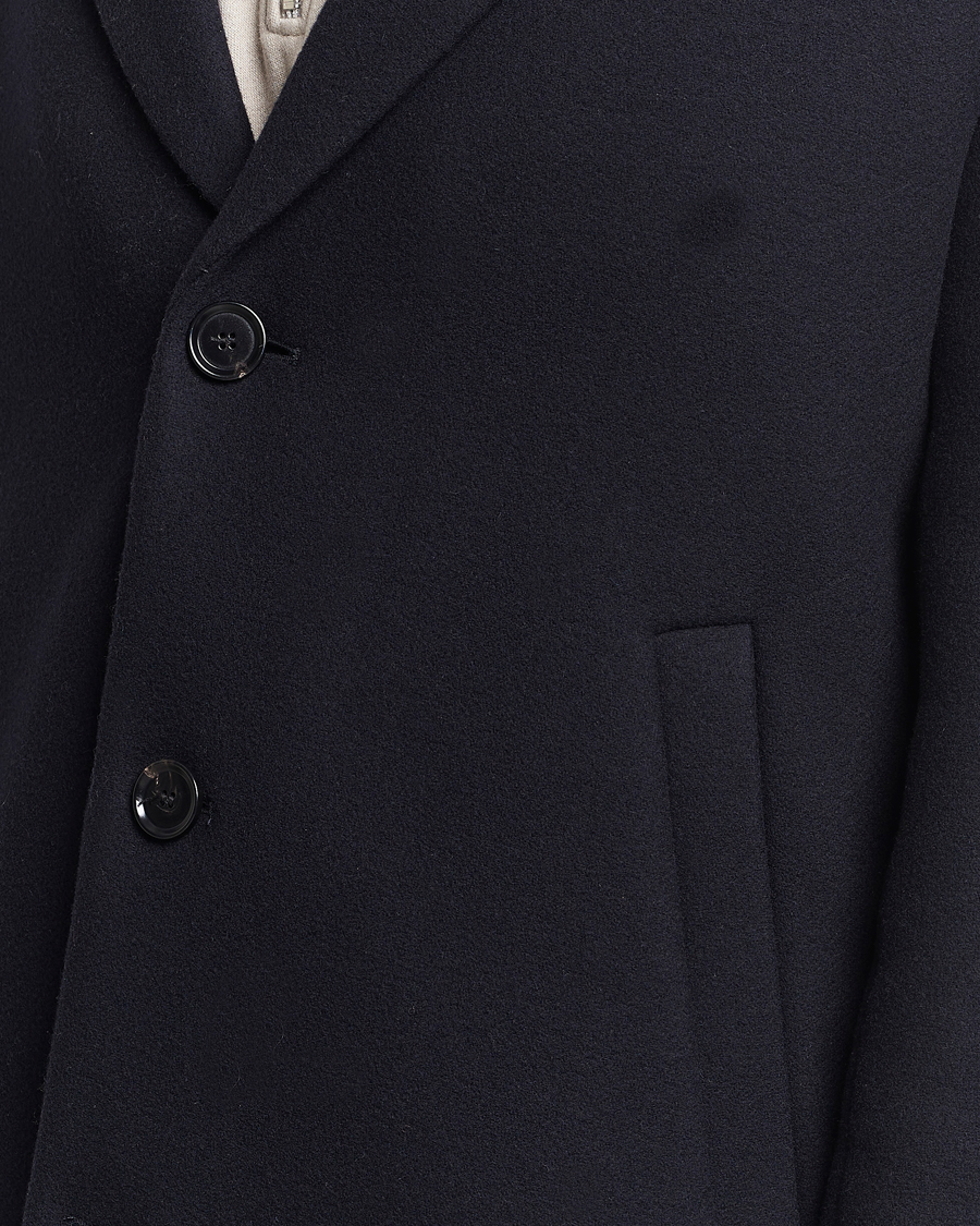 Mies | Takit | Filippa K | London Wool Coat Navy