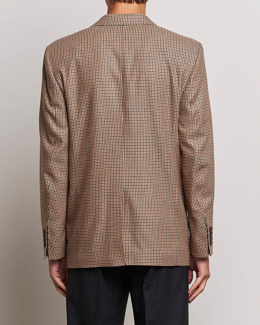 Mies | Pikkutakit | Filippa K | Wool Checked Blazer Beige/Brown