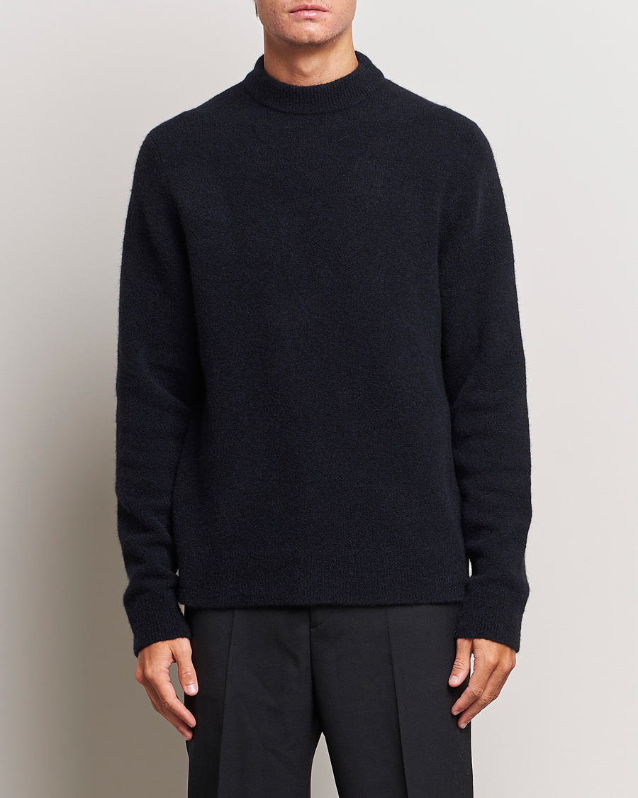 Mies | Filippa K | Filippa K | Johannes Yak Knitted Sweater Dark Navy