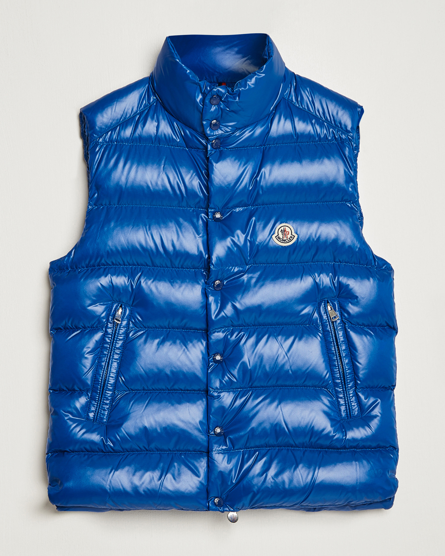 Mies |  | Moncler | Tibb Vest Cobalt Blue