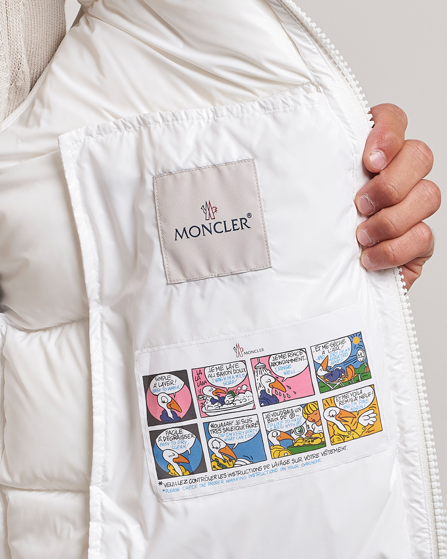 Mies | Takit | Moncler | Bormes Vest White