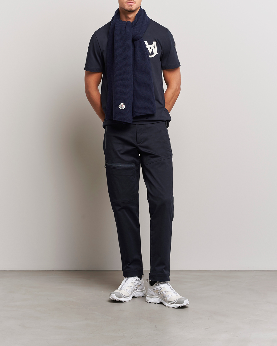 Mies | Housut | Moncler | Technical Zip Trousers Navy