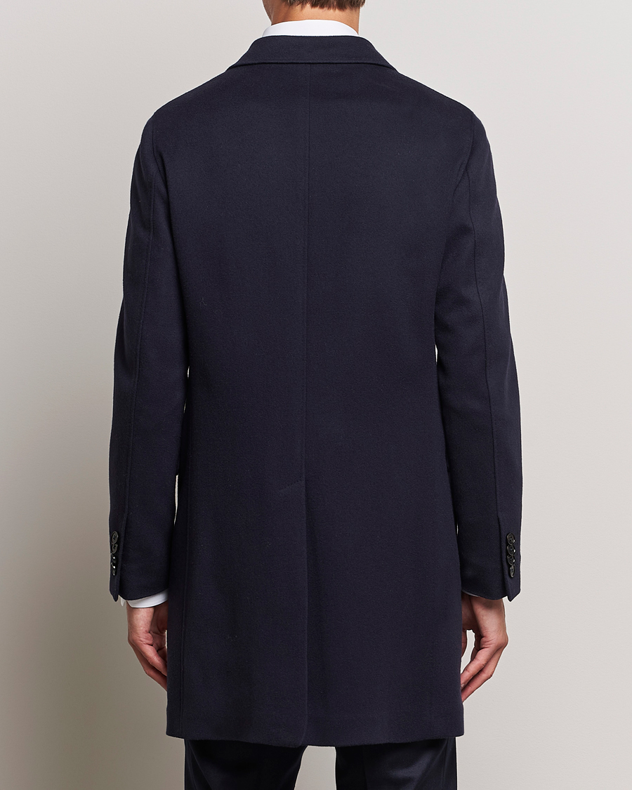 Mies | Takit | Zegna | Wool/Cashmere Double Breasted Coat Navy