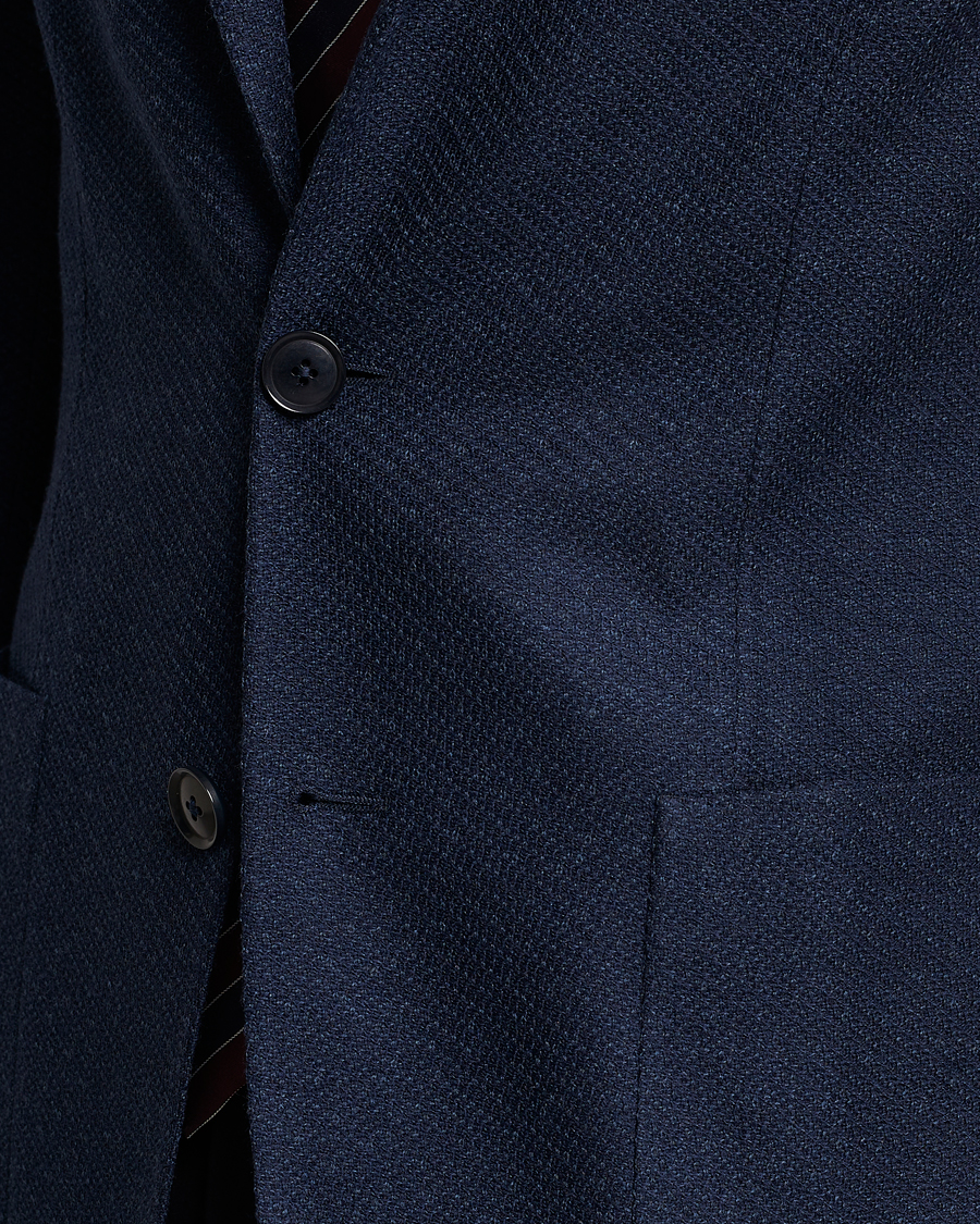Mies | Pikkutakit | Zegna | Unconstructed Structured Wool Blazer Navy