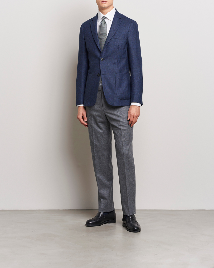 Mies | Pikkutakit | Zegna | Unconstructed Wool Blazer Navy