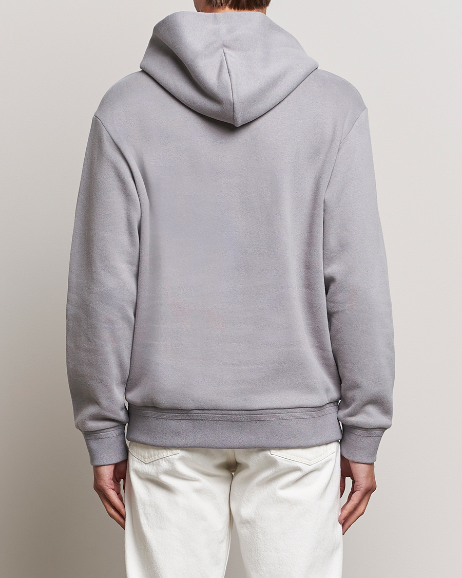 Mies | Puserot | Zegna | Cotton/Cashmere Hoodie Light Grey