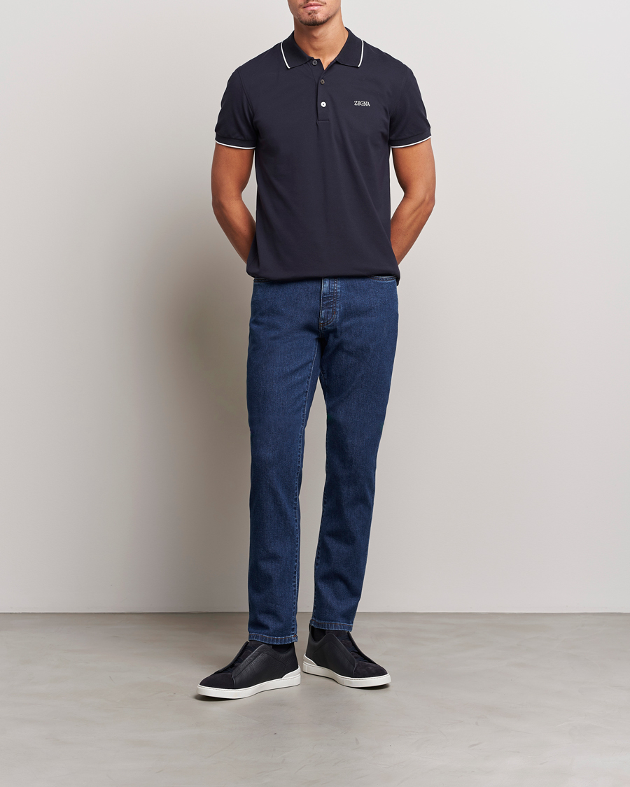 Mies | Farkut | Zegna | 5-Pocket Denim Pants Stone Wash