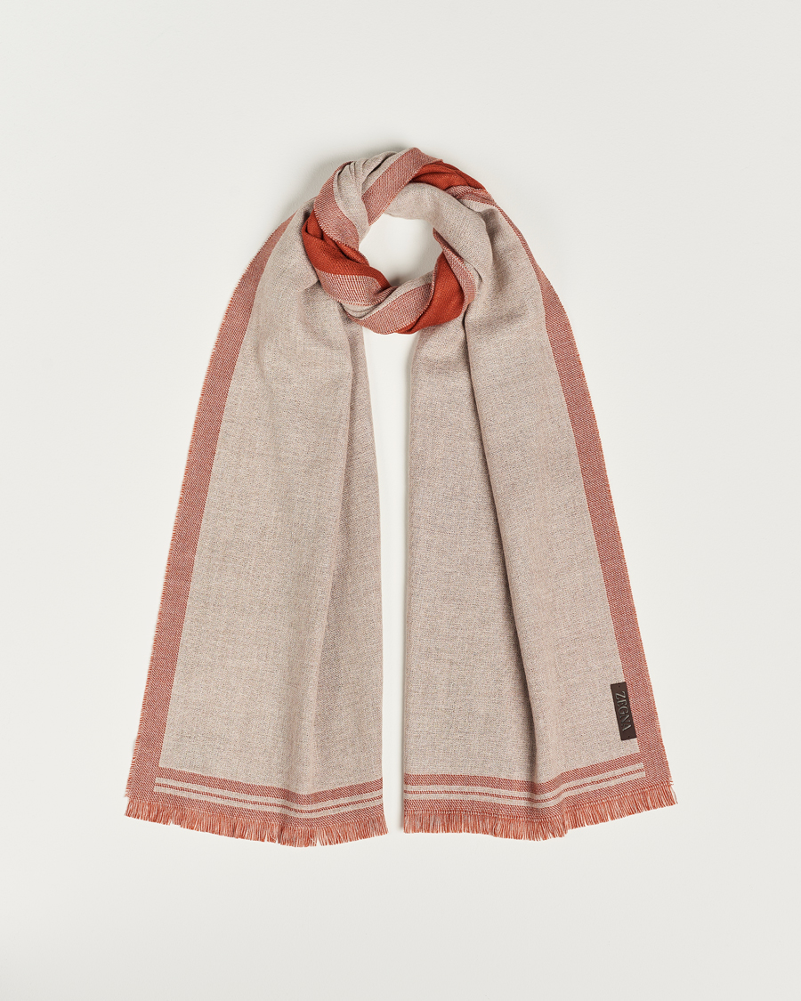 Mies | Zegna Wool/Cashmere Scarf Beige | Zegna | Wool/Cashmere Scarf Beige