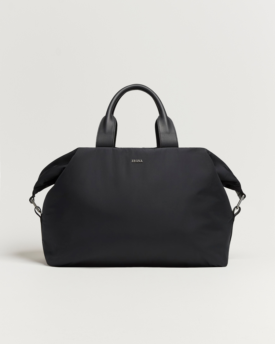 Mies |  | Zegna | Luxury Nylon Holdall Black