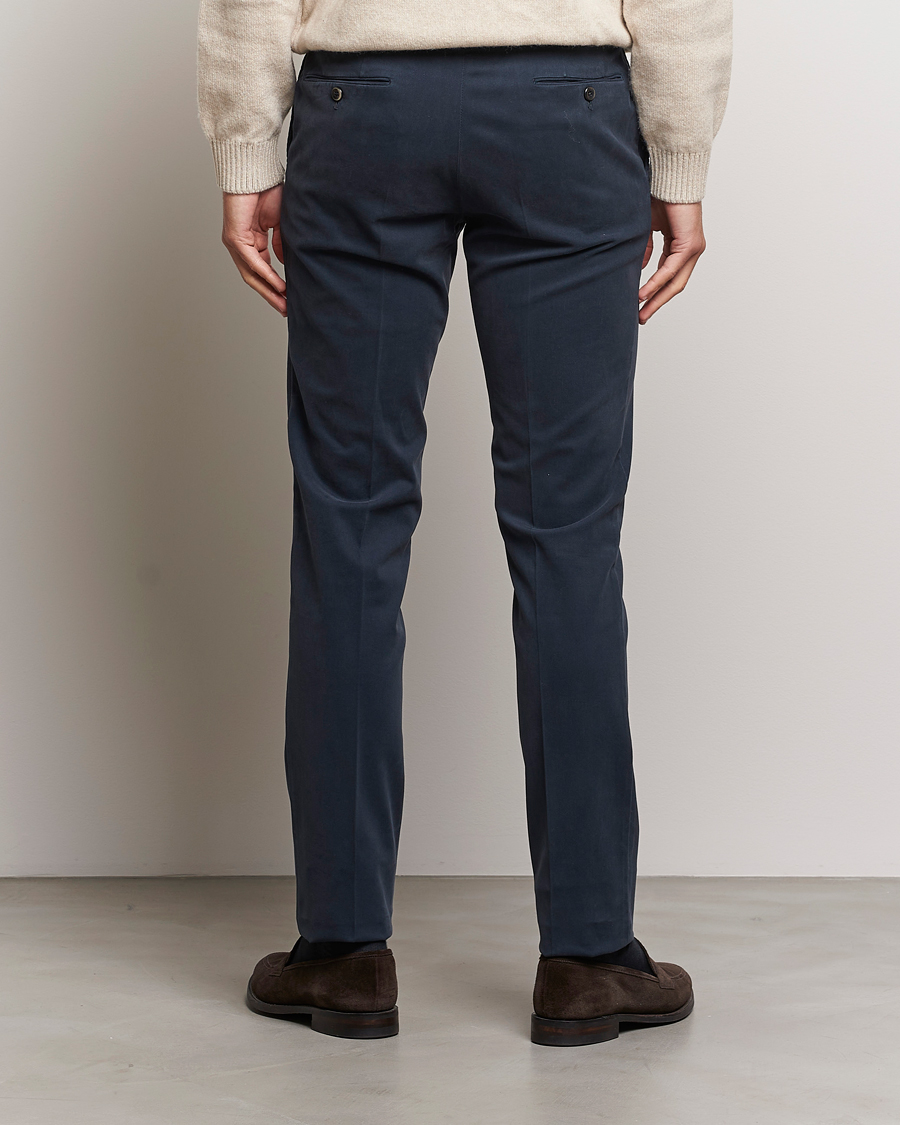 Mies | Housut | PT01 | Slim Fit Cotton Stretch Chinos Navy