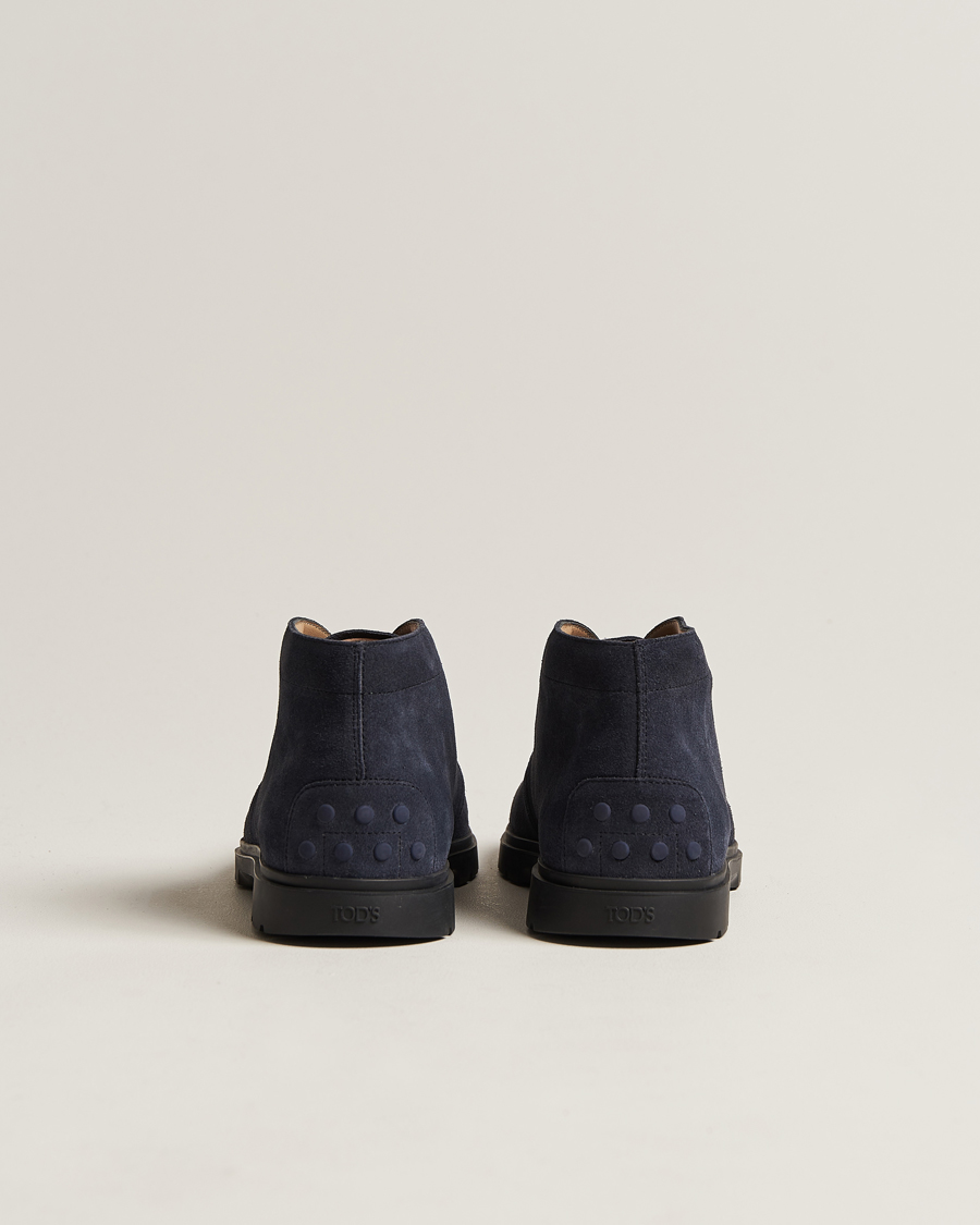 Mies | Tod's Polacchino Chukka Boots Midnight Suede | Tod's | Polacchino Chukka Boots Midnight Suede