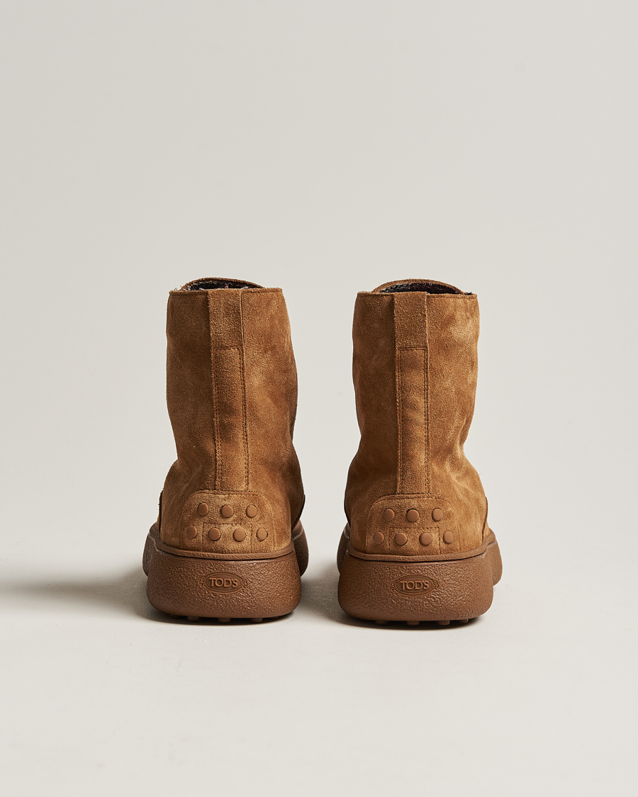 Mies | Tod's Gommino Winter Boots Brown Suede | Tod's | Gommino Winter Boots Brown Suede