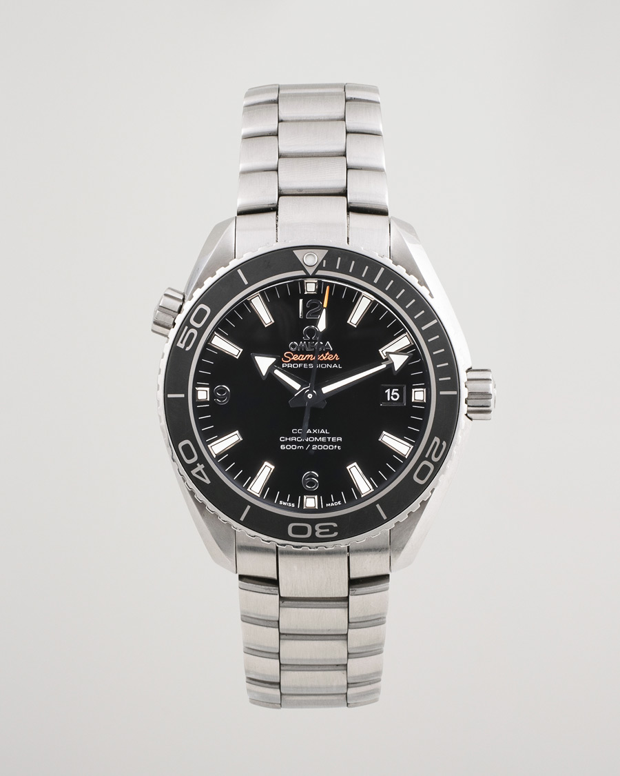 Mies | Omega Pre-Owned Seamaster Planet Ocean 232.30.46.21.01.001 Steel Black | Omega Pre-Owned | Seamaster Planet Ocean 232.30.46.21.01.001 Steel Black