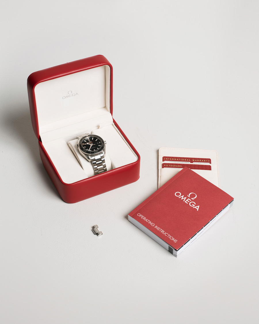 Mies | Omega Pre-Owned Seamaster Planet Ocean 232.30.46.21.01.001 Steel Black | Omega Pre-Owned | Seamaster Planet Ocean 232.30.46.21.01.001 Steel Black